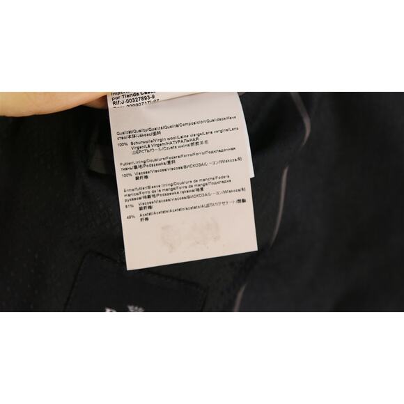 Hugo Boss Current Johnstons/Lenon Solid Charcoal Gray Super 100's Wool Suit 38R - Picture 12 of 13